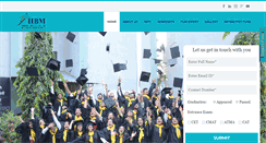 Desktop Screenshot of indiraiibm.edu.in